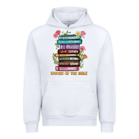 White the original women of the bible books full color Urban Hoodie - JahusDesignShop