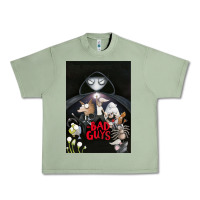 Oil Green Graphic Movies  badguys film Mens Funny Urban Heavy Tee - longCreatives