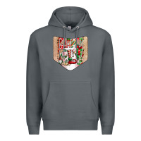 Rock Christmas Pocket Premium Hoodie - CowhideDigitalArt