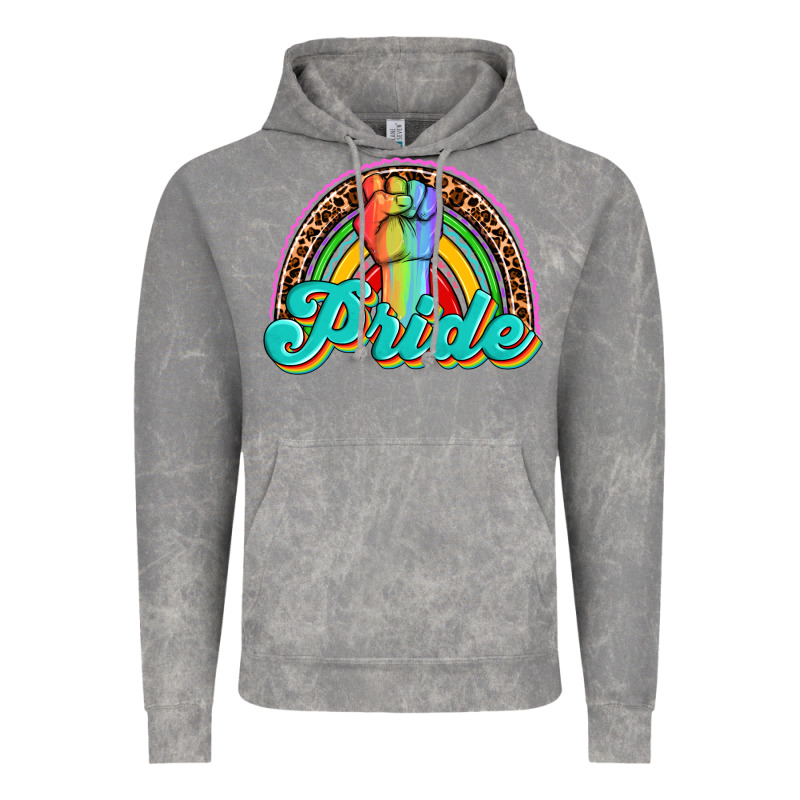 Pride Rainbow Vintage Hoodie by OliviaCreatesArt | Teevron