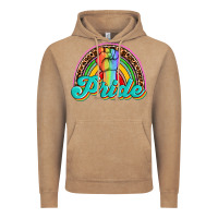 Vintage Coffee pride rainbow Vintage Hoodie - OliviaCreatesArt