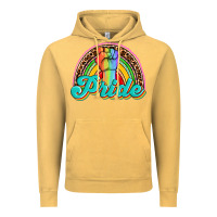 Vintage Mustard pride rainbow Vintage Hoodie - OliviaCreatesArt