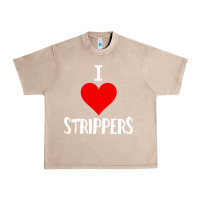 French Oak I Love Strippers Funny Sex gift Urban Heavy Tee - longCreatives