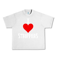 Lunar Rock I Love Strippers Funny Sex gift Urban Heavy Tee - longCreatives