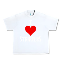 White I Love Strippers Funny Sex gift Urban Heavy Tee - longCreatives