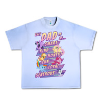 Grape Ice My Little Pony Father's Day Group Shot This Dad Is Urban Heavy Tee - longCreatives