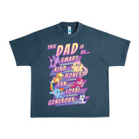 Midnight Navy My Little Pony Father's Day Group Shot This Dad Is Urban Heavy Tee - longCreatives