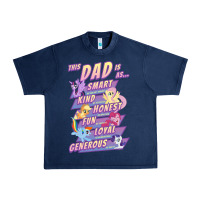 Navy My Little Pony Father's Day Group Shot This Dad Is Urban Heavy Tee - longCreatives