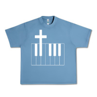Pebble Blue Church Organist Urban Heavy Tee - longCreatives