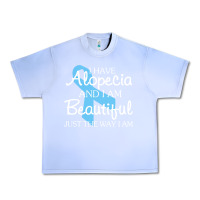 Grape Ice I Have Alopecia Awareness, I Am Beautiful Just Th Urban Heavy Tee - longCreatives