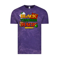 Cloud Purple Black Teacher magic Vintage Tee - HowdyJamesFarm
