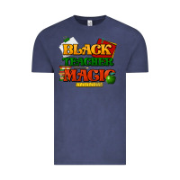 Vintage Denim Black Teacher magic Vintage Tee - HowdyJamesFarm