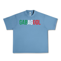 Pebble Blue Gabagool New Jersey Italian Flag Food Sicilian Cap Urban Heavy Tee - longCreatives