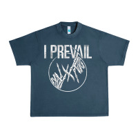Midnight Navy I Prevail  Skeleton Hands  Official Merchandise Premium Urban Heavy Tee - longCreatives