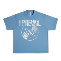 Pebble Blue I Prevail  Skeleton Hands  Official Merchandise Premium Urban Heavy Tee - longCreatives