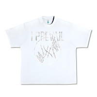 White I Prevail  Skeleton Hands  Official Merchandise Premium Urban Heavy Tee - longCreatives