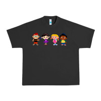 Pigment Black Little Einsteins Urban Heavy Tee - longCreatives