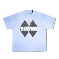 Grape Ice I'm Difficult Double Black Diamond Skiing Urban Heavy Tee - longCreatives