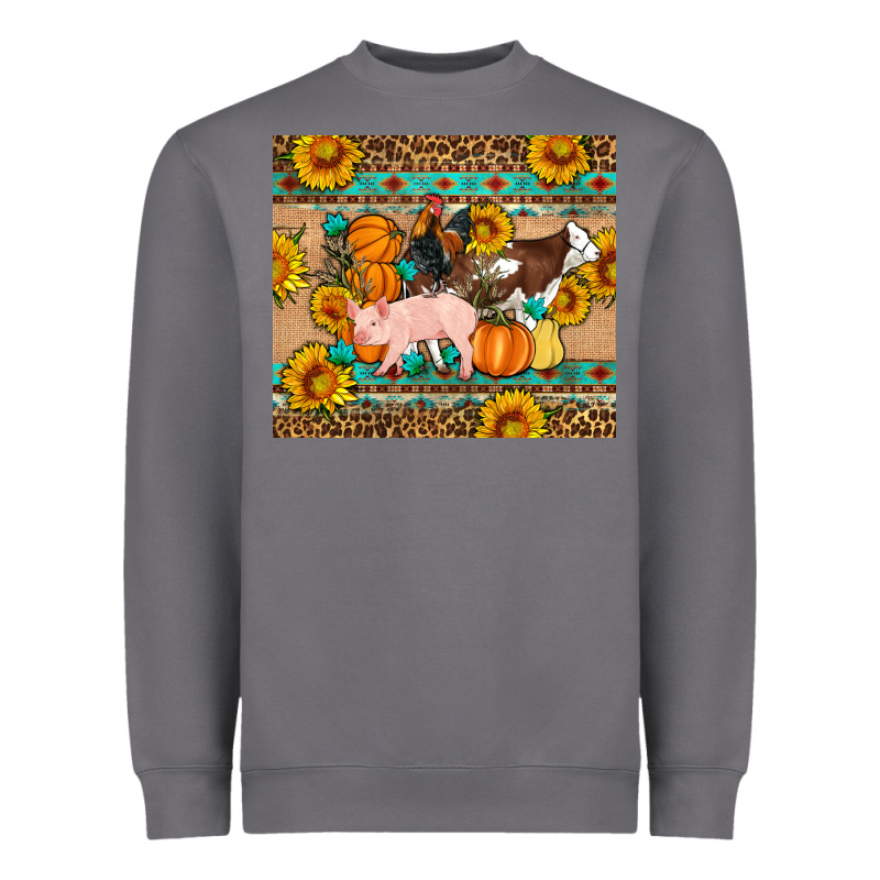 Fall Coop Animals Heavyweight Sweatshirt by Artiststas | Teevron