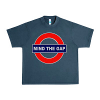 Midnight Navy Mind The Gap Urban Heavy Tee - longCreatives