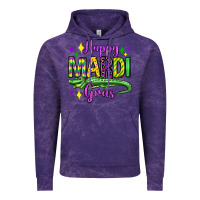 Cloud Purple happy mardi gras alligator olivia Vintage Hoodie - OliviaCreatesArt