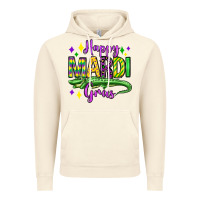 Vintage Artic happy mardi gras alligator olivia Vintage Hoodie - OliviaCreatesArt
