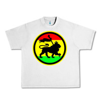 Lunar Rock Rasta Lion Urban Heavy Tee - longCreatives