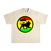 Sandshell Rasta Lion Urban Heavy Tee - longCreatives