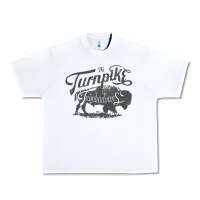 White Turnpike Copy Urban Heavy Tee - longCreatives