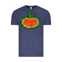 Vintage Denim watermelon pumpkin Vintage Tee - Jasminsmagicworld