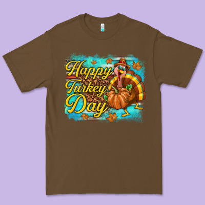 Happy Turkey Day Premium Tee Designed By Texasbilliewilder