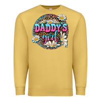 Antique Gold daddy's girl Premium Sweatshirt - AdoDesignShop