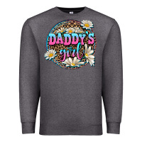 Charcoal Heather daddy's girl Premium Sweatshirt - AdoDesignShop