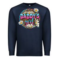 Navy daddy's girl Premium Sweatshirt - AdoDesignShop
