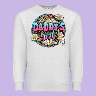 Daddy's Girl Premium Sweatshirt Designed By Adodesignshop