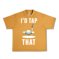 Peanut Butter I'd Tap That TFunny Golf Urban Heavy Tee - longCreatives