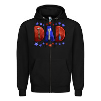 Black tools for dad Zipper Hoodie - BarkalooDesign