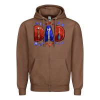 Chestnut tools for dad Zipper Hoodie - BarkalooDesign