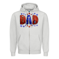 Dove Grey tools for dad Zipper Hoodie - BarkalooDesign