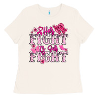 Bone Her fight is our fight Cancer Awareness Ladies Tee - HowdyJamesFarm