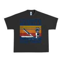 Pigment Black Nice I Shaved My Balls For This Vintage Urban Heavy Tee - longCreatives