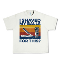 Pistachio Nice I Shaved My Balls For This Vintage Urban Heavy Tee - longCreatives