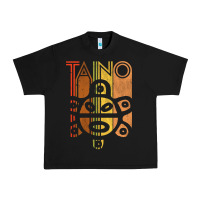Black Taino Sun Boricua Vintage Taino Gift of Puerto Rico Urban Heavy Tee - longCreatives