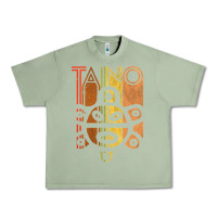 Oil Green Taino Sun Boricua Vintage Taino Gift of Puerto Rico Urban Heavy Tee - longCreatives