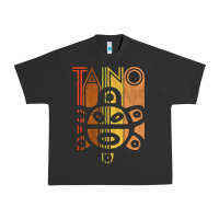 Pigment Black Taino Sun Boricua Vintage Taino Gift of Puerto Rico Urban Heavy Tee - longCreatives