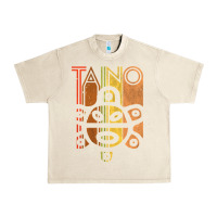 Sandshell Taino Sun Boricua Vintage Taino Gift of Puerto Rico Urban Heavy Tee - longCreatives