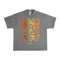 Tornado Taino Sun Boricua Vintage Taino Gift of Puerto Rico Urban Heavy Tee - longCreatives