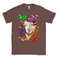 Chestnut Mardi Gras Goat Classic Tee - HowdyJamesFarm