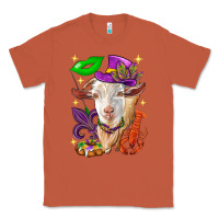 Copper Mardi Gras Goat Classic Tee - HowdyJamesFarm