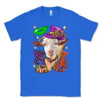 True Royal Mardi Gras Goat Classic Tee - HowdyJamesFarm